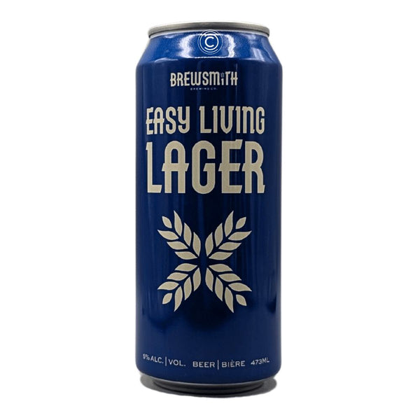 Brewsmith Brewing Co. Easy Living Lager