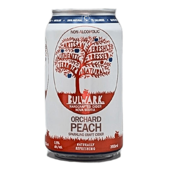 Bulwark CIder House Orchard Peach Cider Non-Alcoholic