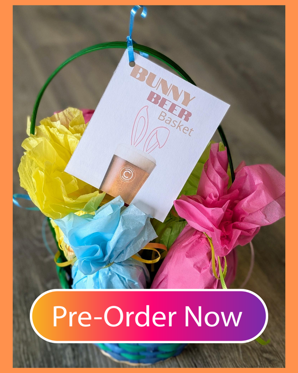 Bunny Beer & Beverage Basket