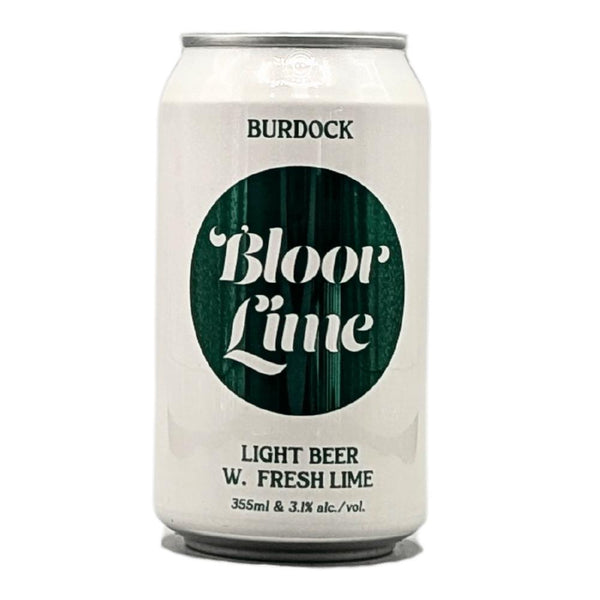 Burdock Brewery Bloor Lime Lager