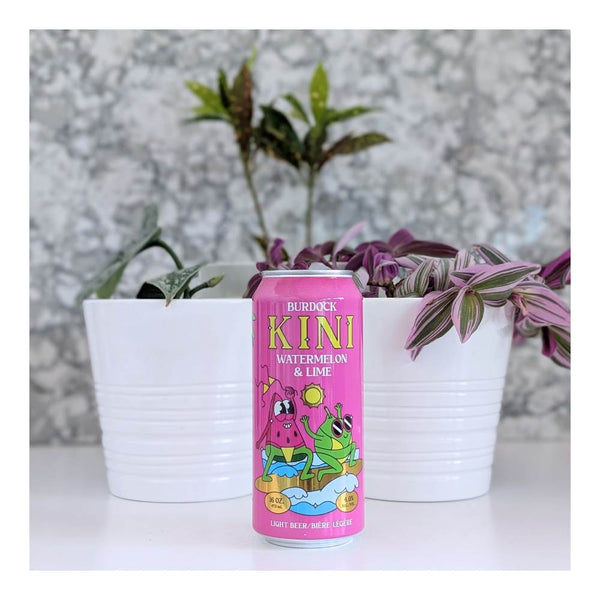 Burdock Brewery Kini Watermelon Lime Lightly Sour Beer