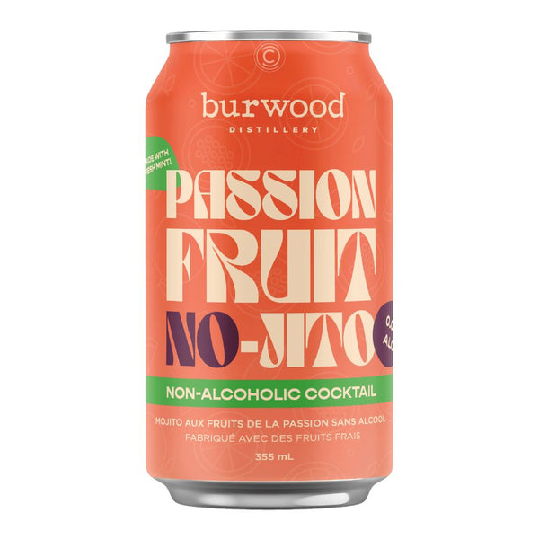 Burwood Distillery Passion Fruit No-jito Non-Alcoholic Mocktail