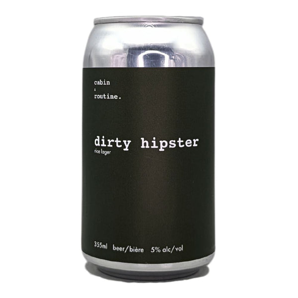 Cabin Brewing Company Dirty Hipster Lager