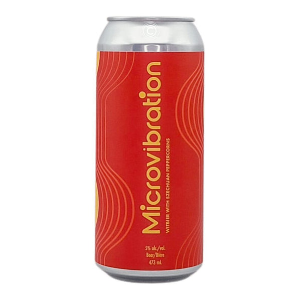 Cabin Brewing Company Microvibration Witbier with Szechuan Peppercorns