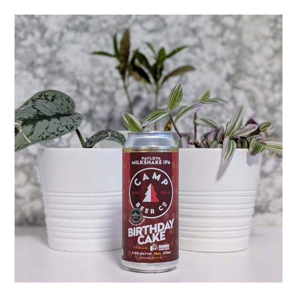 Camp Beer Co. x Boombox Brewing Company Birthday Cake Pavlova Milkshake IPA