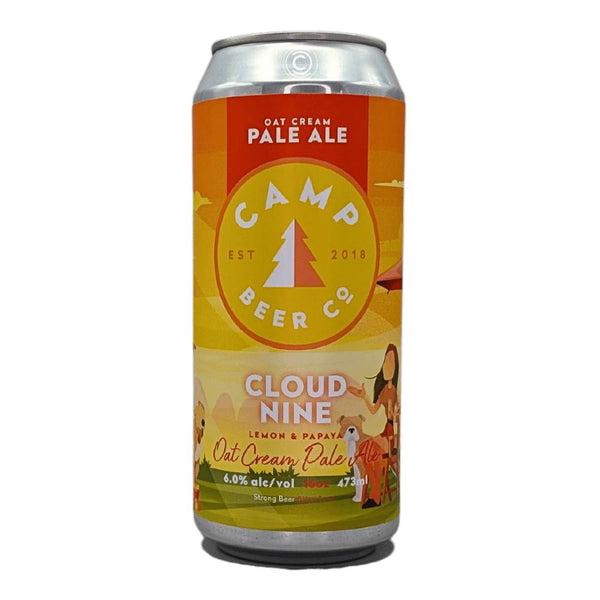 Camp Beer Co. Cloud Nine Lemon Papaya Oat Cream Pale Ale