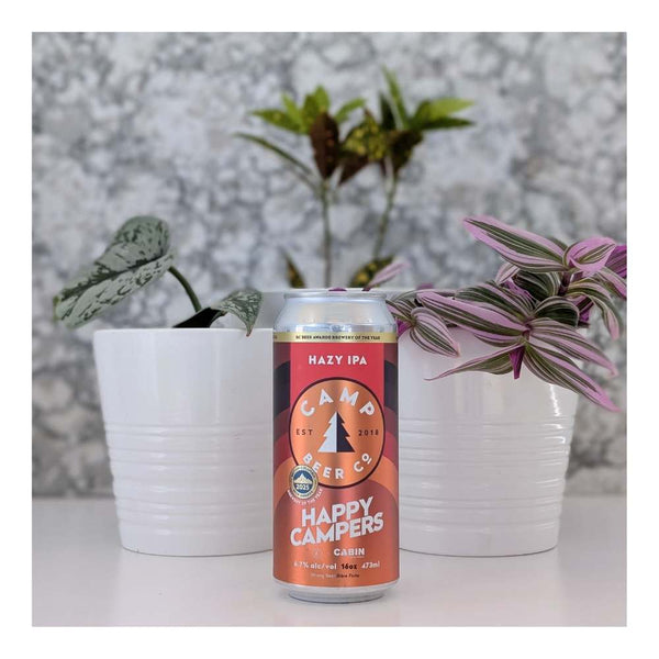 Camp Beer Co. x Cabin Brewing Co. Happy Campers Hazy IPA