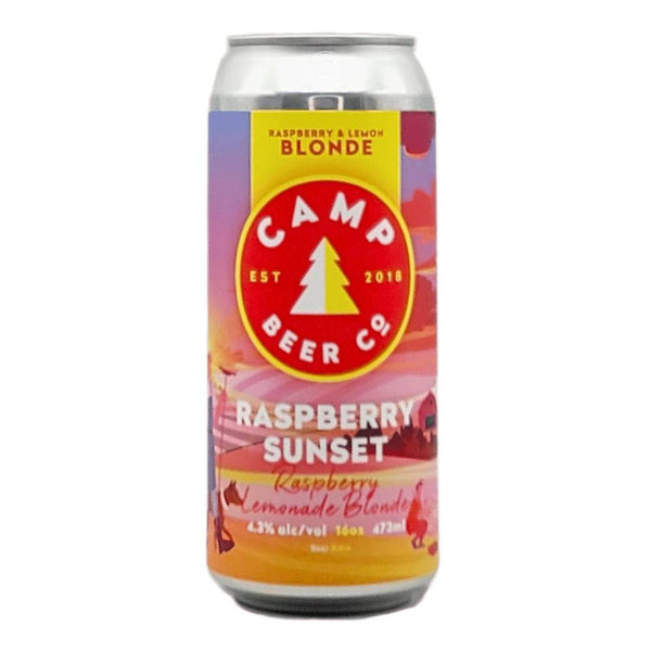 Camp Beer Co. Raspberry Sunset - Raspberry & Lemon Blonde