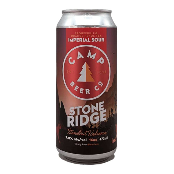 Camp Beer Co. Stone Ridge Stonefruit & Orange Pekoe Tea Imperial Sour