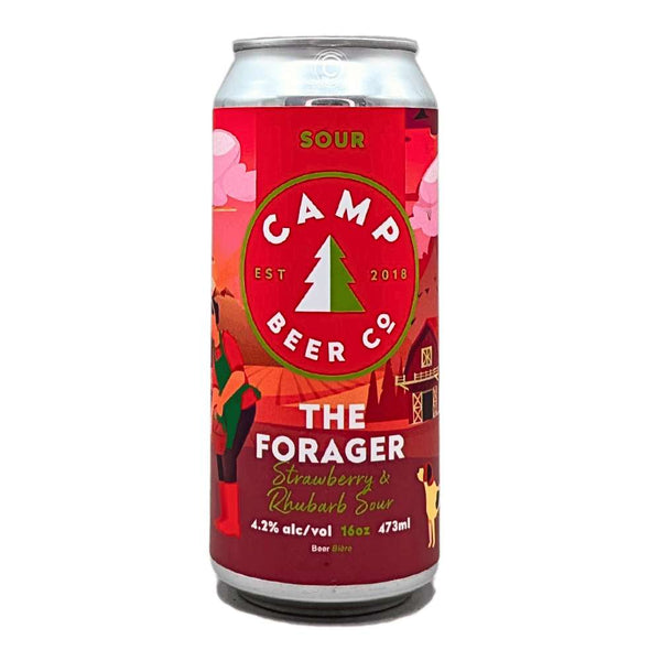 Camp Beer Co. The Forager - Strawberry & Rhubarb Sour