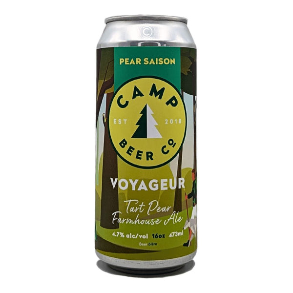 Camp Beer Co. Voyageur Tart Pear Farmhouse Ale