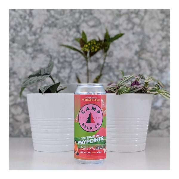 Camp Beer Co. Waypoints Watermelon Wheat Ale