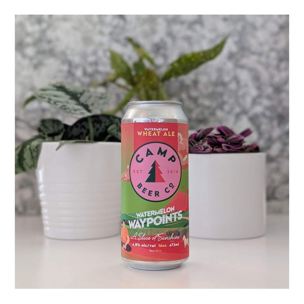 Camp Beer Co. Waypoints Watermelon Wheat Ale
