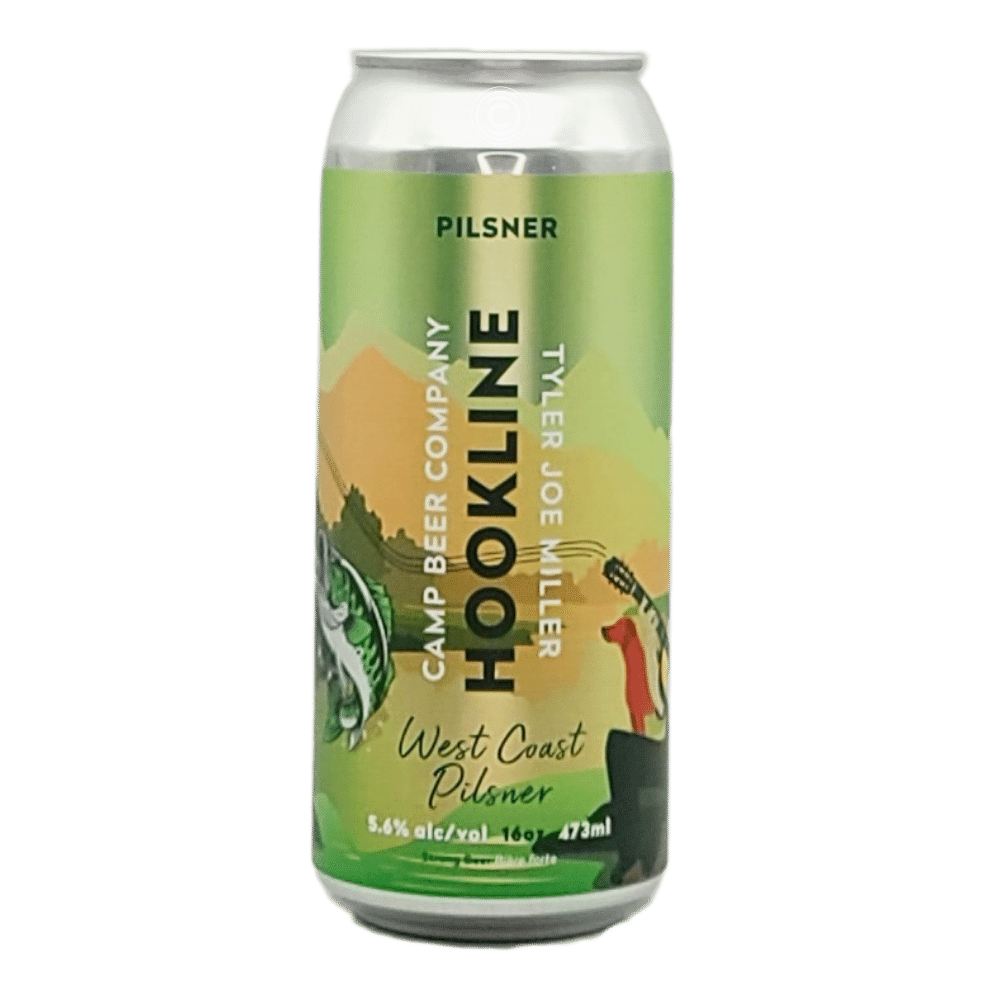 camping pilsen Camp Beer Co. Hookline West Coast Pilsner – Collective