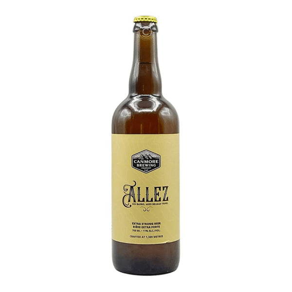Canmore Brewing Company Allez Gin Barrel Aged Belgian Triple