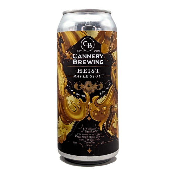 Cannery Brewing Heist Maple Syrup Stout