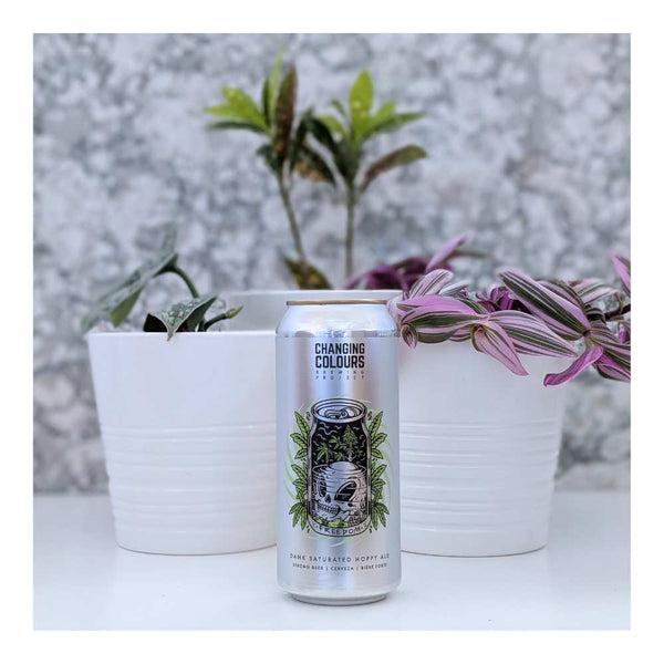 Changing Colours Brewing Project 16 Oz To Freedom Hazy Double IPA