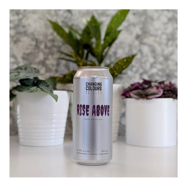 Changing Colours Brewing Project Rise Above Blueberry and Tart Cherry Sour