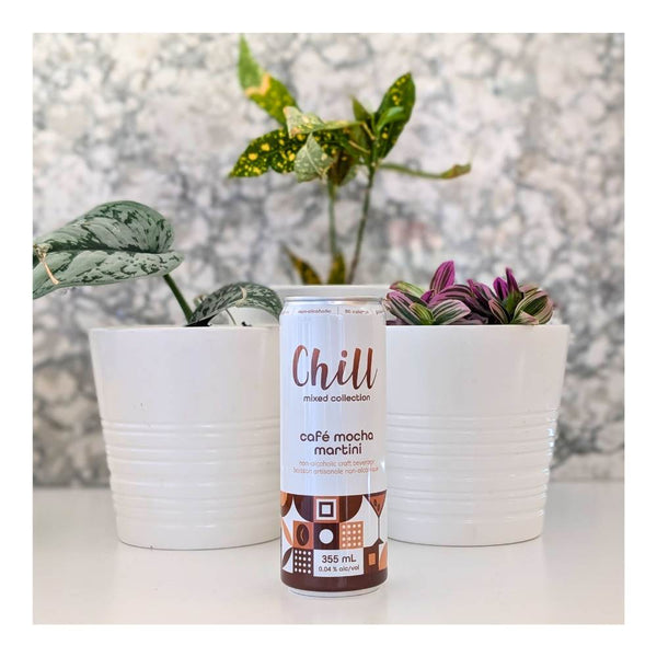 Chill Street Craft Mocktails Cafe Mocha Martini Non-Alcoholic Mocktail