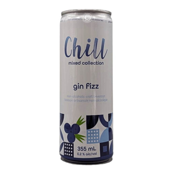 Chill Street Craft Mocktails Gin Fizz Non-Alcoholic Mocktail