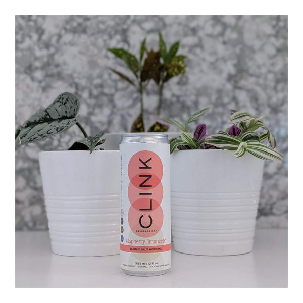 Clink Beverage Co. Raspberry Limoncello Non-Alcoholic Cocktail