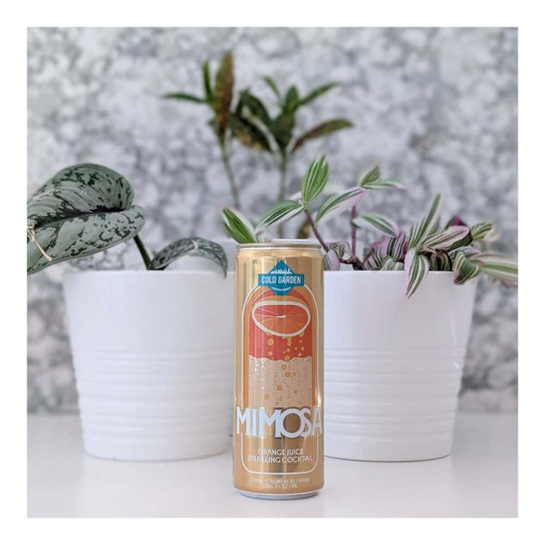 Cold Garden Beverage Company Mimosa Orange Juice Sparkling Cocktail