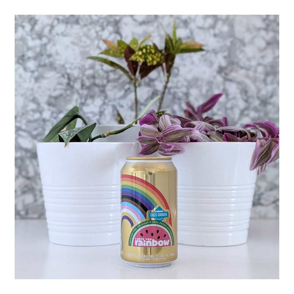 Cold Garden Beverage Company Taste The Rainbow Watermelon Vodka Soda