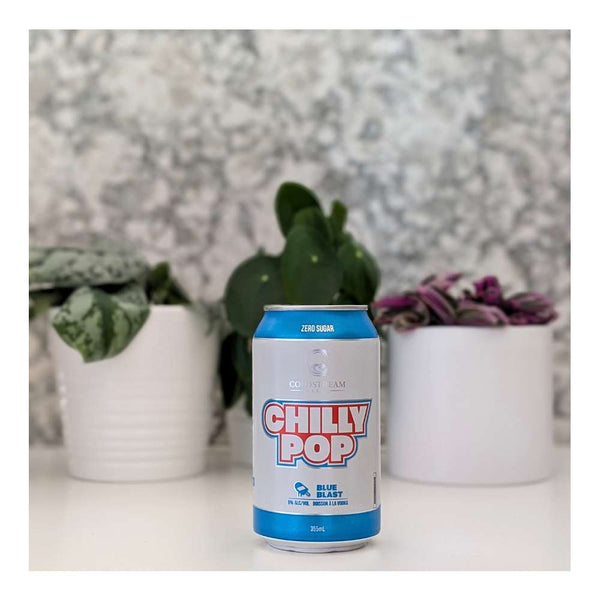 Coldstream Clear Distillery Chilly Pop: Blue Blast Vodka Cocktail