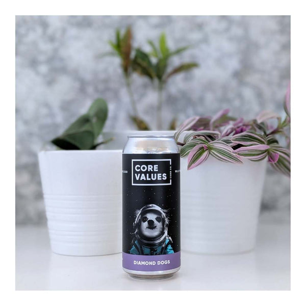 Core Values Cider Co. Diamond Dogs Citra Hopped Cider