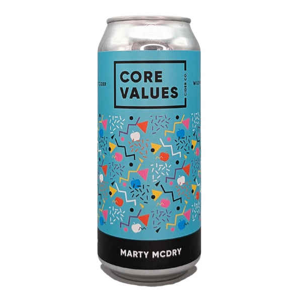 Core Values Cider Co. Marty McDry Dry Cider