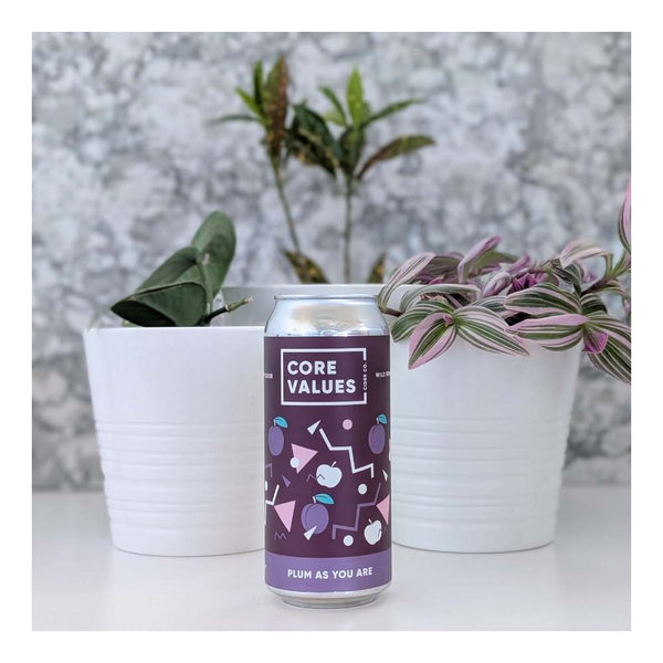 Core Values Cider Co. Plum As You Are Plum Cider