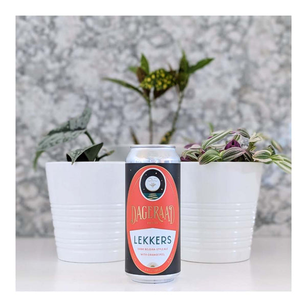 Dageraad Brewing Lekkers Dark Belgian-Style Ale with Orange Peel