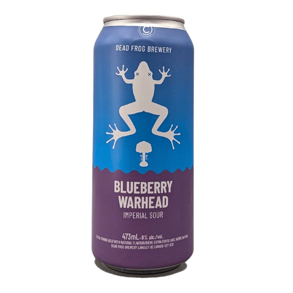 Dead Frog Brewery Blueberry Warhead Imperial Blueberry Sour