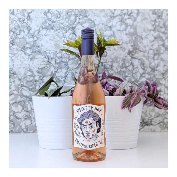 Delinquente Wine Pretty Boy Nero d'Avola Rosato Rosé Wine
