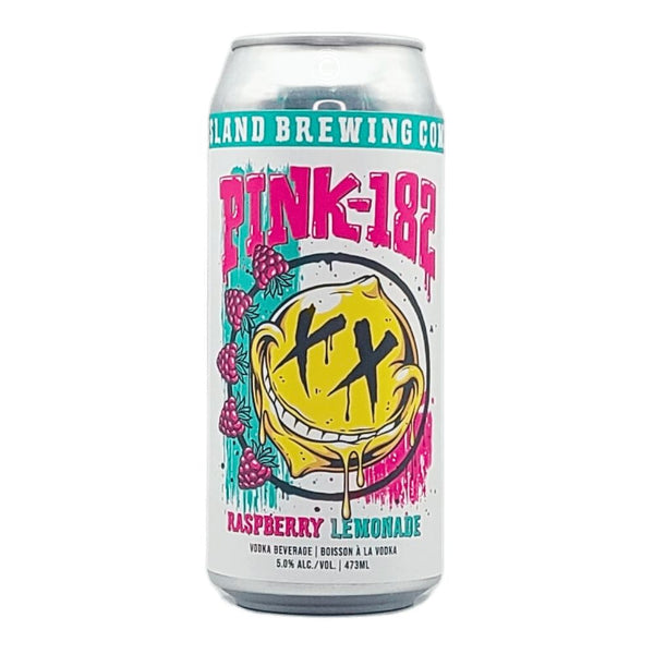 Dog Island Brewing Pink 182 Pink Raspberry Lemonade Vodka Cocktail