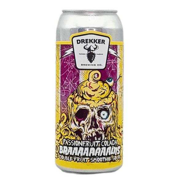 Drekker Brewing Company Braaaaaaaains - Passionfruit Colada Sour