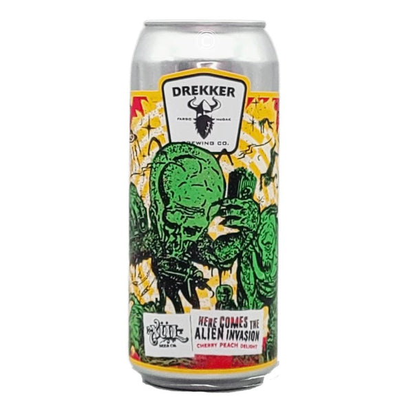 Drekker Brewing Company x Xul Beer Company Here Comes the Alien Invasion Sour