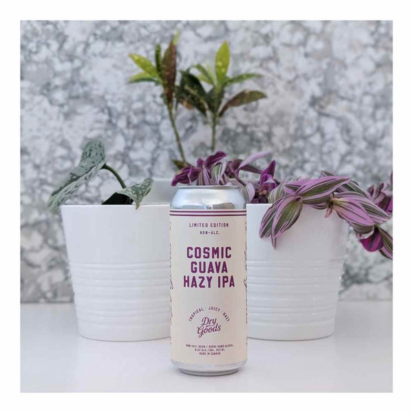 Dry Goods Non-Alcoholic Beer Cosmic Guava Hazy IPA