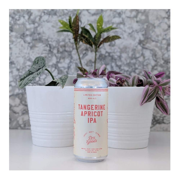 Dry Goods Non-Alcoholic Beer Tangerine Apricot IPA