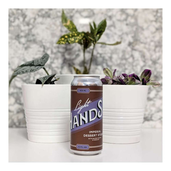 Eighty Eight Brewing Co. Light Hands Imperial Dessert Stout with Salted Caramel & Hazelnut