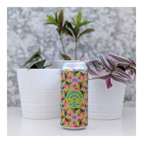 Eighty Eight Brewing Co. x Polyrhythm Brewing Kaleidoscope World New Zealand Double IPA