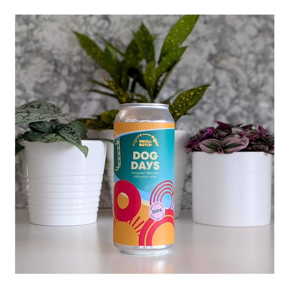 Eighty Eight Brewing Co. Dog Days Hazy Double IPA – Collective - A
