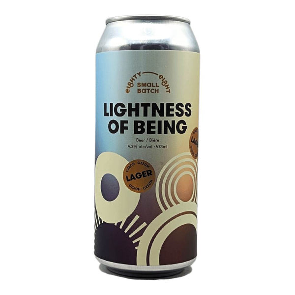 Eighty Eight Brewing Co. Lightness of Being Czech Lager