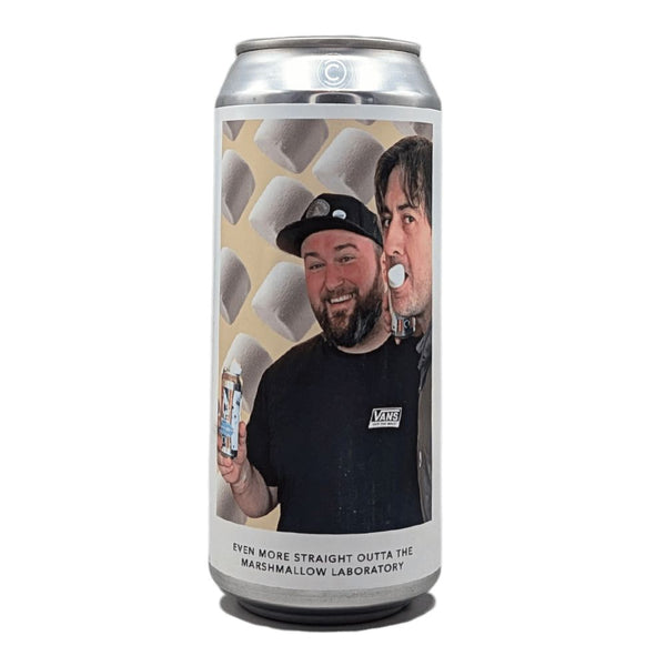 Evil Twin Brewing x Equilibrium Brewery EVEN MORE STRAIGHT OUTTA THE MARSHMALLOW LABORATORY Hazy Triple IPA