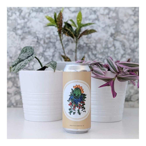 Evil Twin Brewing NYC Fructus Danica 16 Pomegranate Prickly Pear Blueberry Sour