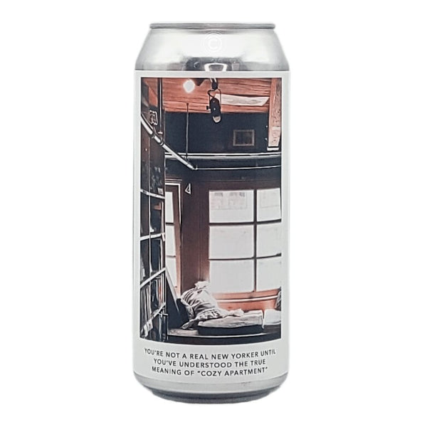 Evil Twin Brewing NYC You're Not a Real New Yorker Until You've Understood the True Meaning of "Cozy Apartment" Double IPA