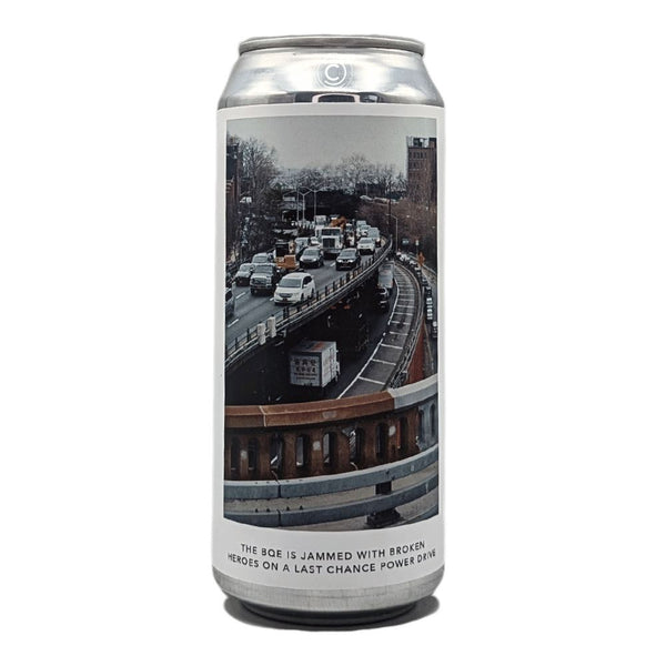 Evil Twin Brewing THE BQE IS JAMMED WITH BROKEN HEROES ON A LAST CHANCE POWER DRIVE Hazy Double IPA