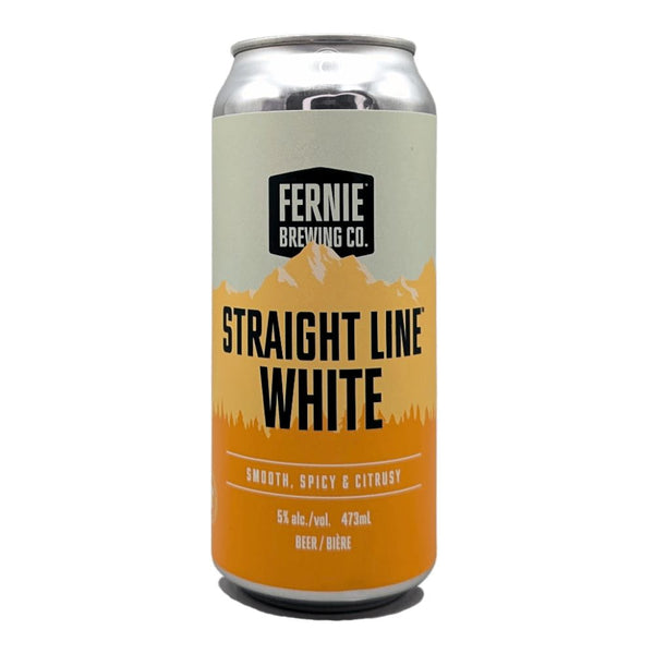Fernie Brewing Company Straight Line Witbier