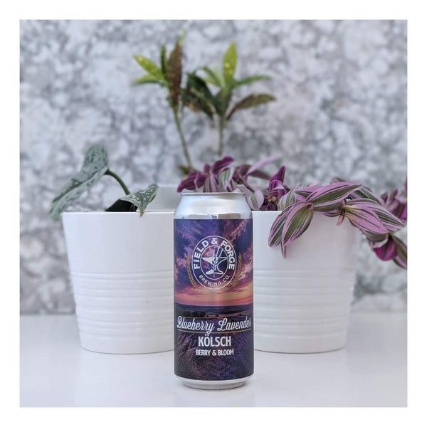 Field & Forge Brewing Co. Blueberry Lavender Kolsch