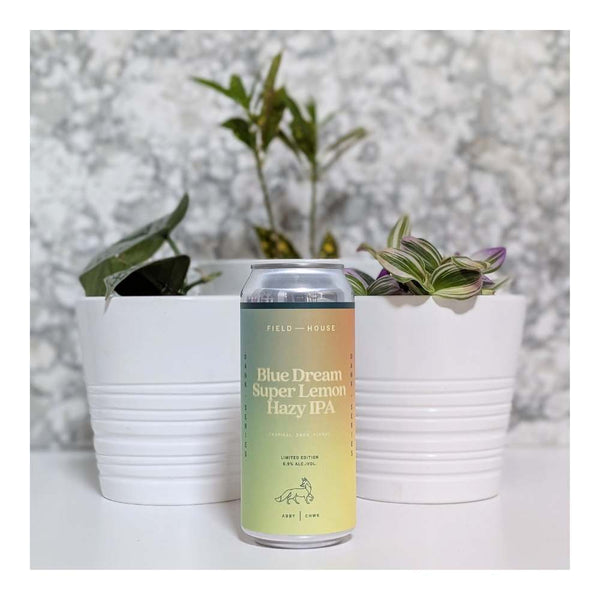 Field House Brewing Co. Blue Dream Super Lemon Hazy IPA